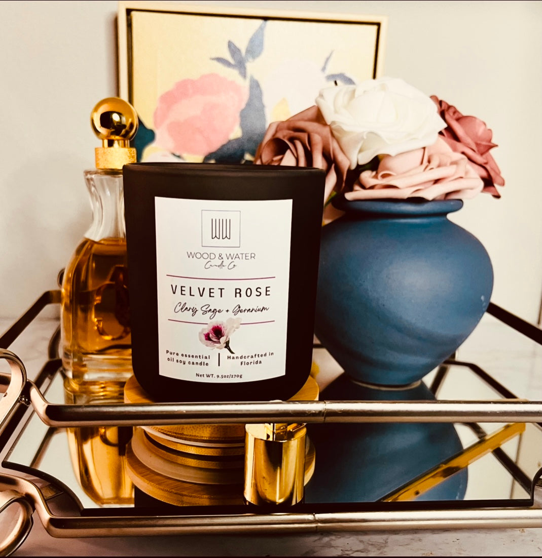 Velvet Rose Candle